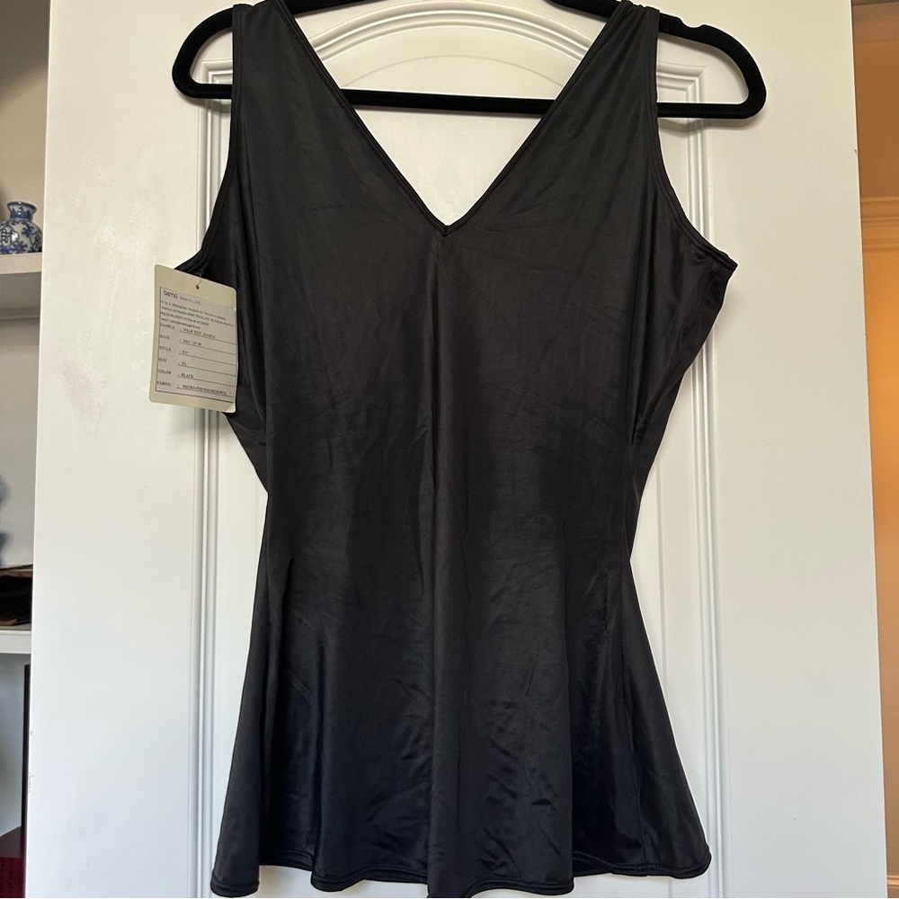 BEMA shapewear camisole, stretchy but comfortable micro fiber, v neck